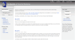 Desktop Screenshot of hardpoints.greycatworkshop.com